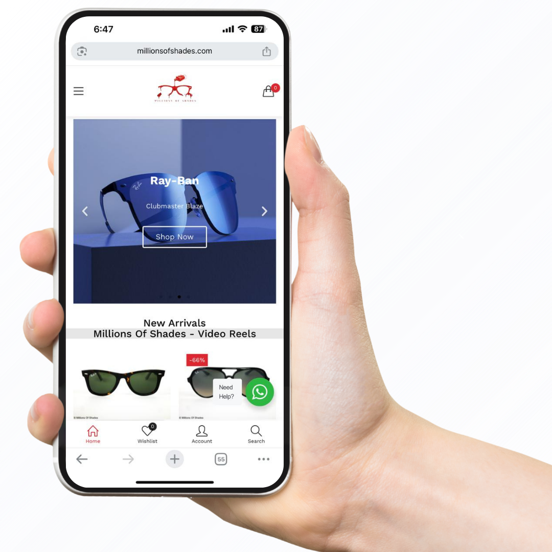 Blue Modern Stocks Investment Mobile App Promotion Instagram Post